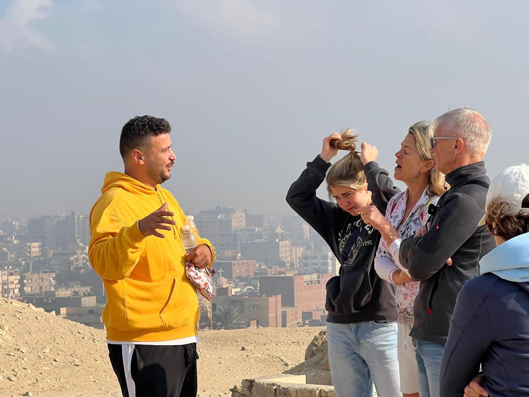 Bedouin Pyramids View Hotel Kafrat al Jabal Luaran gambar